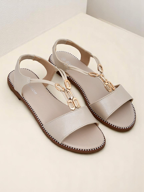 Royalfashion Жіночі сандалі з декоративними ремінцями Siena Glow