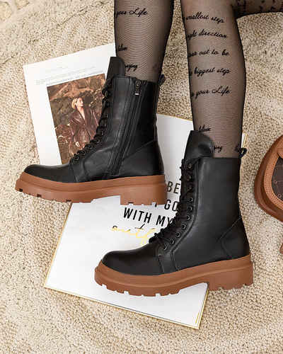 Royalfashion Dámské boty z eko kůže Vederme