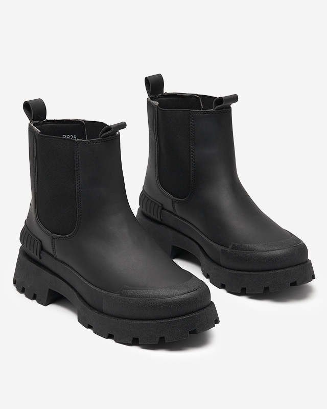 Černé dámské nazouváky Sisepi- Footwear