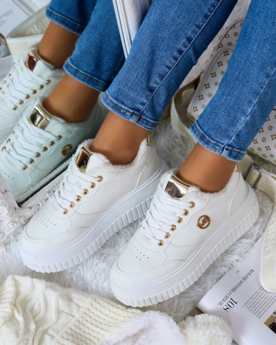 Royalfashion Утеплені жіночі кросівки з хутром Sofi