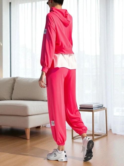 Royalfashion Жіночий бавовняний комплект з вставкою у вигляді сорочки