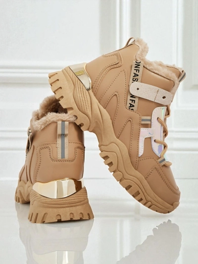 Royalfashion Dámské zateplené sneakers Potomi