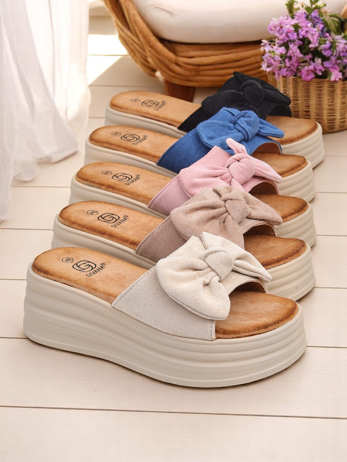 Royalfashion Dámské platformové nazouváky Givan