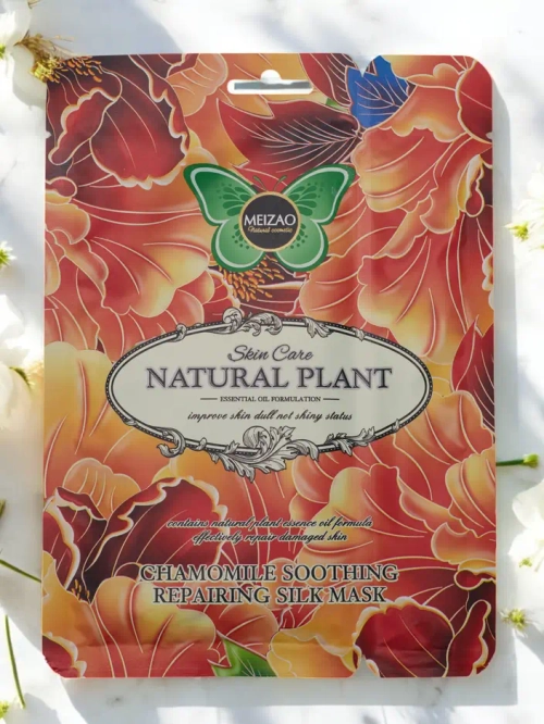 Природна рослина - Набір сироватки з церамидами та маски з ромашки 6г+36г х 10шт