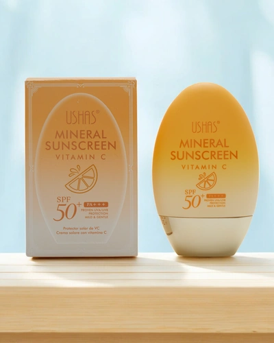 Ushah opalovací krém s vitaminem C 50 SPF 60g