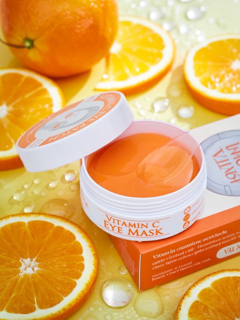 Kolagenové oční náplasti s vitamínem C 60 ks.