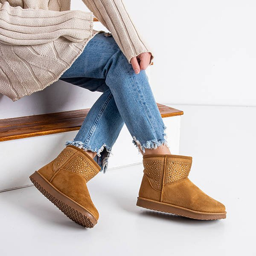 Утеплені снігові черевики Matila коричневі - Взуття