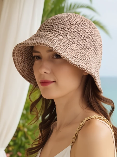 Royalfashion Dámský letní klobouk Sandy Bloom
