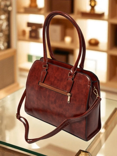 Dámská shopper kabelka z eko kůže s ražbou Iron Lace