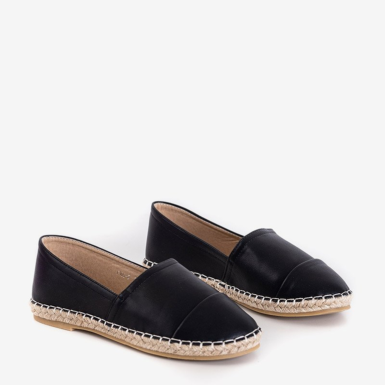 Everaltine černé espadrilky - Boty