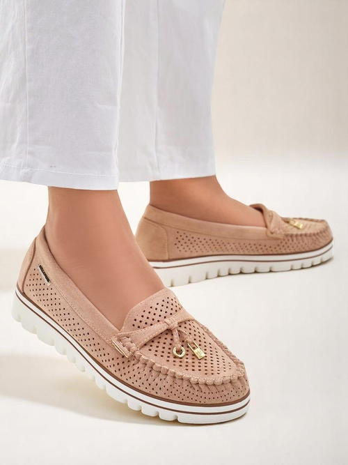 Royalfashion Жіночі перфоровані лофери Elissas