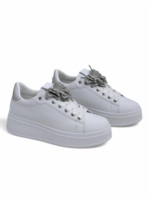 Royalfashion Жіночі платформені кросівки з метеликом Obellay