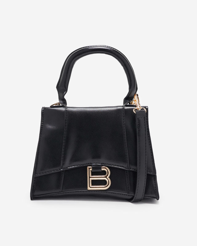 Černá dámská mini taška s písmenem "B" - Příslušenství