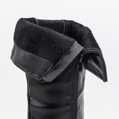 Чорні жіночі чоботи Mafelia