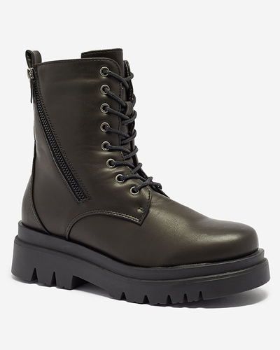 Dámské boty bagger v černé barvě Cemillo- Obuv