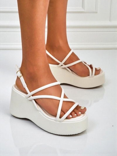 Royalfashion Dámské sandály na klínku Skyline Straps