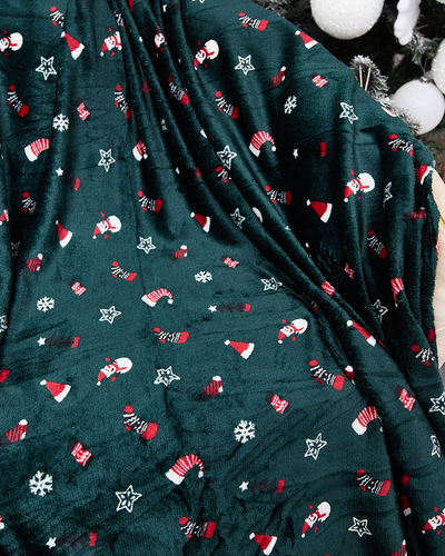 Різдвяний плед покривало Royalfashion 160x200