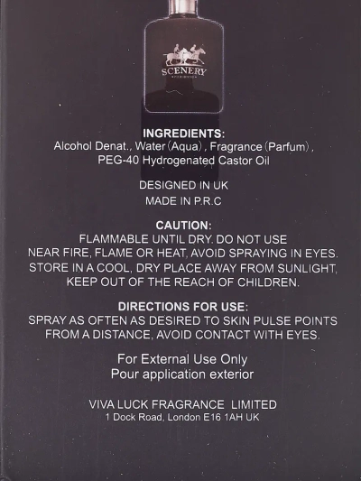 VV Love Scenery For Man Men’s Eau de Toilette 100ml