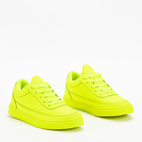Зелені неонові жіночі кеди Najso