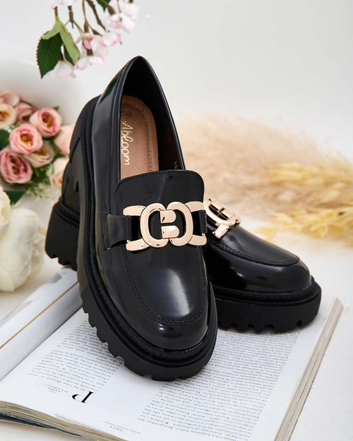 Royalfashion Жіночі лаковані мокасини Bevevra