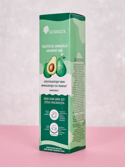 Luxelux Cleansing Hydrating Face Foam Avocado 150 ml