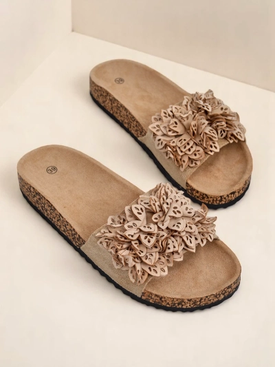 Royalfashion жіночі сандалі з квітами Occes