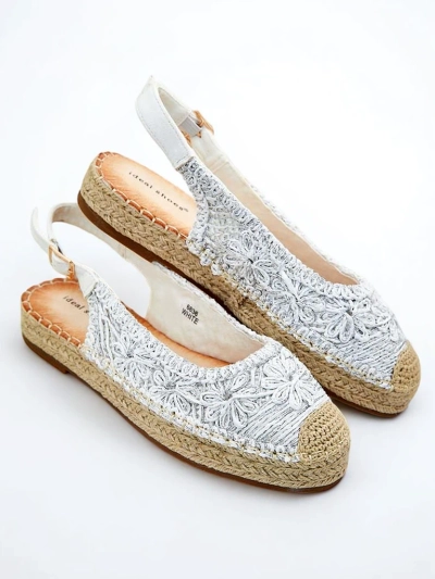 Royalfashion Dámské espadrilky s ozdobnou výšivkou