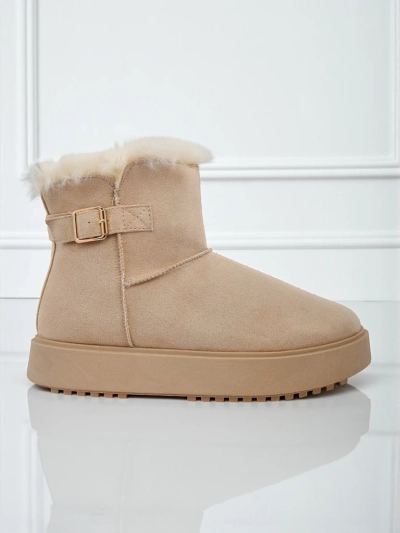 Royalfashion Krátké dámské boty a'la sněhule Aurelia Classico