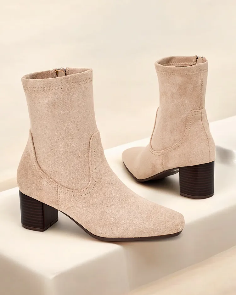 Dámské kotníkové boty Royalfashion na sloupku Florin