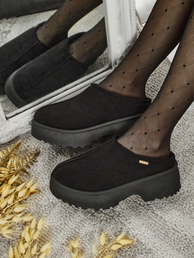 Krátké boty a'la sněhule dámské s kožíškem Noelina