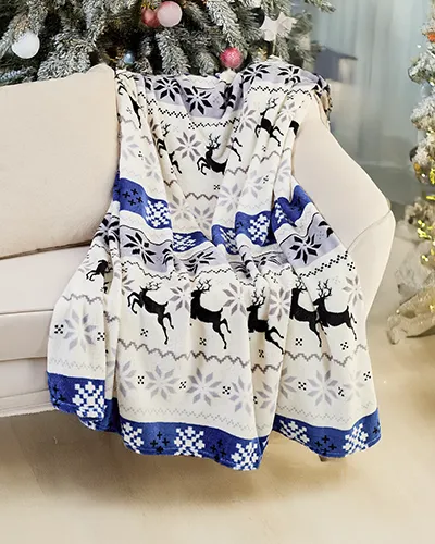 Přikrývka Royalfashion vánoční 160x200