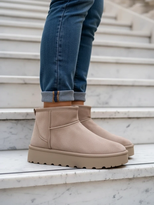 Royalfashion Жіночі черевики на платформі а-ля снігоступи Dagodo