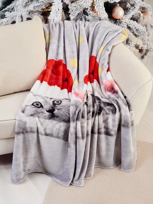 Рождественський плед Royalfashion розміром 200х220