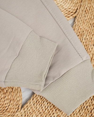 Dámské světle šedé tepláky - Oblečení