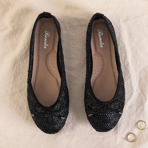 OUTLET Жіночі плетені балерини від Wewo - Взуття