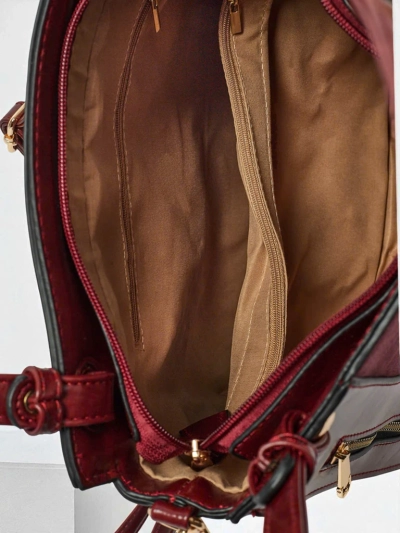 Dámská shopper kabelka z eko kůže Silent Raven