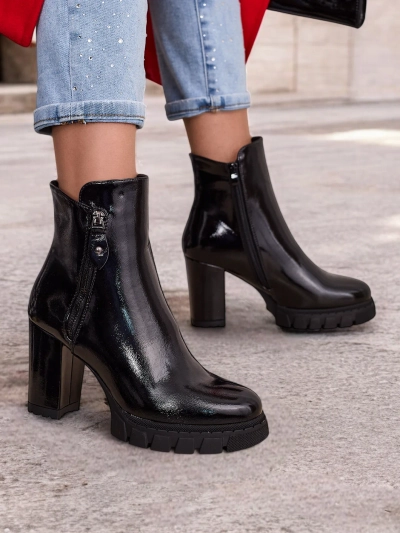Раменни ботуши Royalfashion Patent за жени на поста Веморо