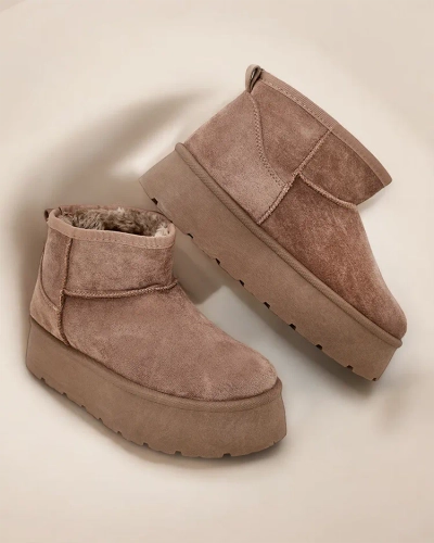 Royalfashion Krátké boty pro ženy Sněžné botky Hawanni