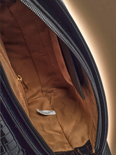 Лакована маленька жіноча сумочка з екошкіри Panthere Mist