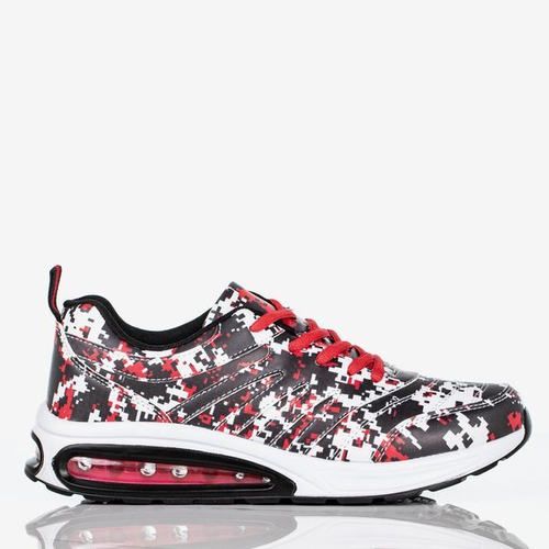 Спортивне взуття Jordan чорне та червоне - Взуття 1