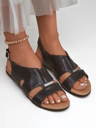 Royalfashion Dámské sandály na ploché podrážce Solea Comfort
