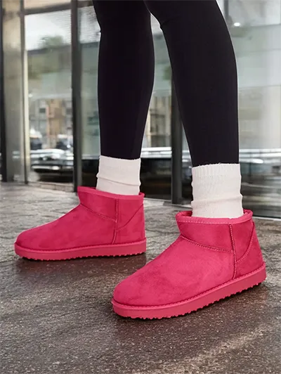 Royalfashion Krátké ženské sněžné boty a'la Hozis