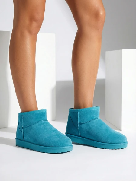 Роялфешн Короткі жіночі зимові черевики, схожі на Hozis