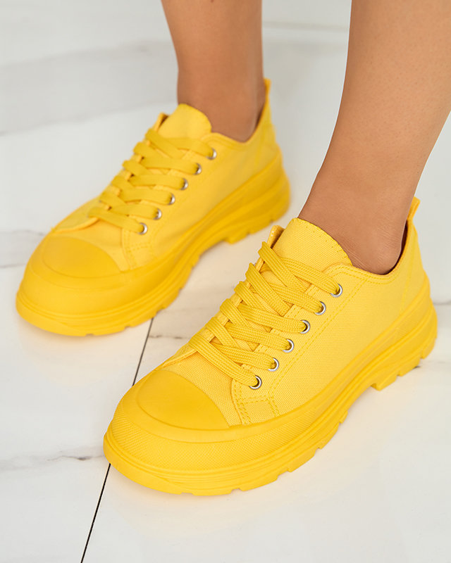 Žluté dámské sportovní tenisky Ctogi- Footwear