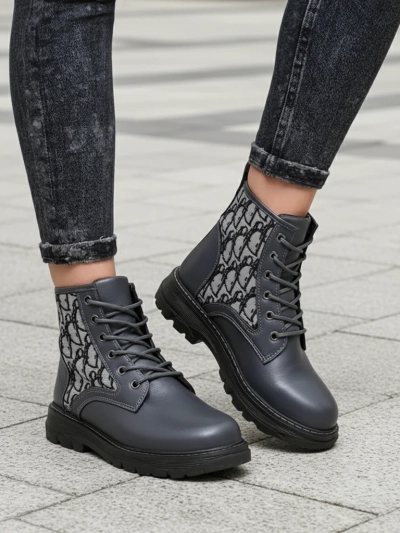 Dámské kotníkové boty s potiskem Efrioz