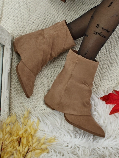 Dámské kotníkové boty se zabudovaným svrškem Moonly