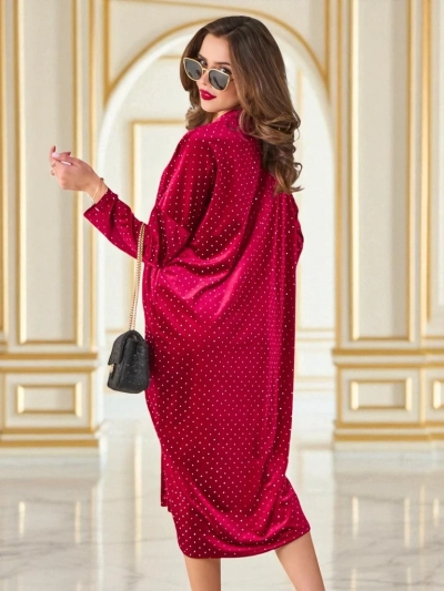 Royalfashion Dámské šaty s řasením