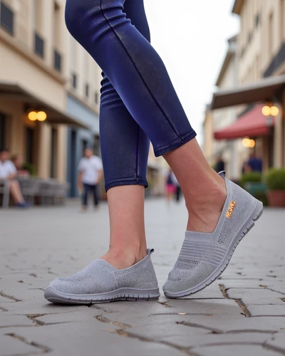 Royalfashion Dámské sportovní mokasíny Sortpes