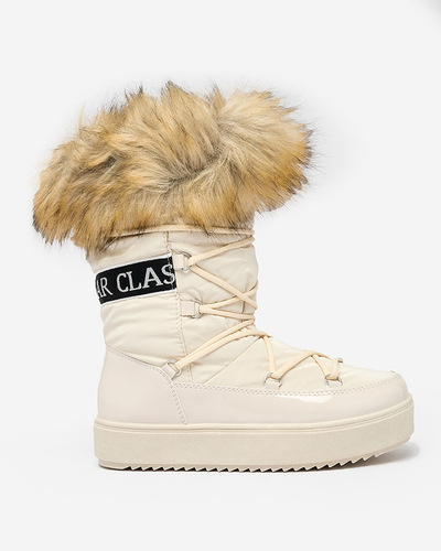 Royalfashion nazouvací boty a'la snow boots for women GMILLO