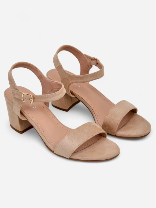 Royalfashion жіночі сандалі з еко‑замші Quarter